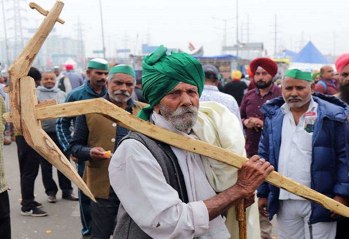 Farmers Protest in Noida-Bihar Aaptak