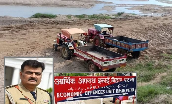 IPS Rakesh Dubey with Sand Mafia-Bihar Aaptak