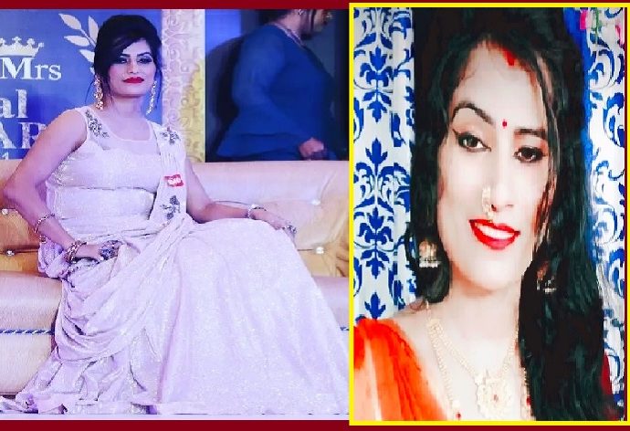 Model Mona Roy or Anita Devi Shooted in Rajiv Nagar Area-Bihar Aaptak