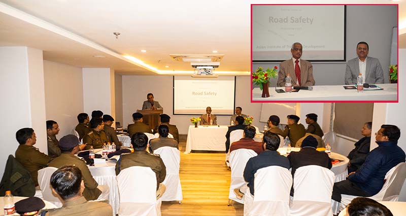 Asian Institute of Transport Development Training Programm for Bihar Traffic Police at Patna