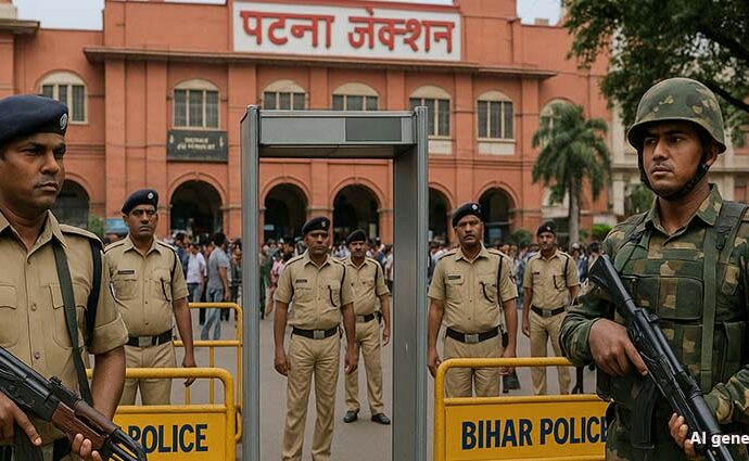 Security tight in Bihar for threat terror attack after pahalgam