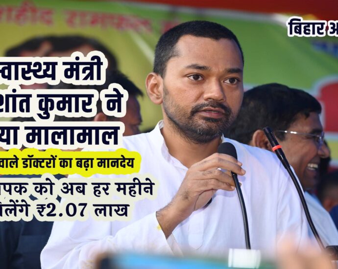 Health Minister Nishant in Health Department Bihar-Bihar Aaptak