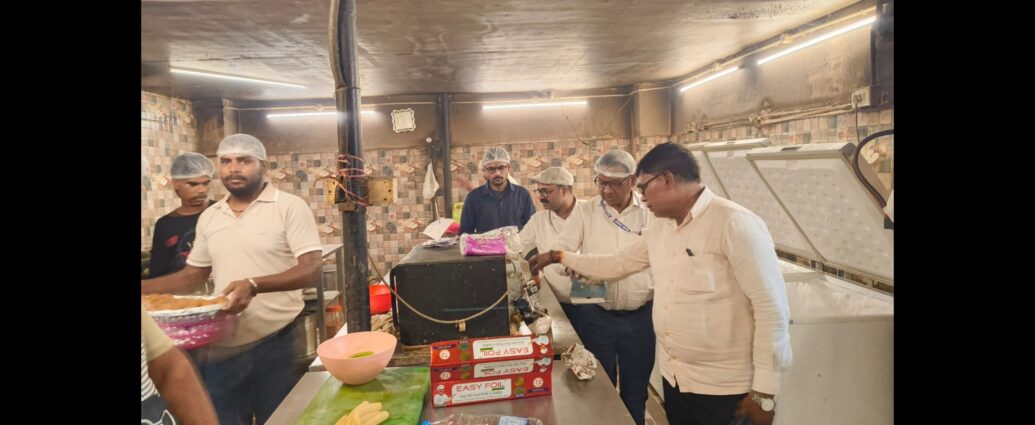 Food Safety Dept Rain on Hotel Patliputra Continental Patliputra-Health MInister Nishant-Bihar Aaptak